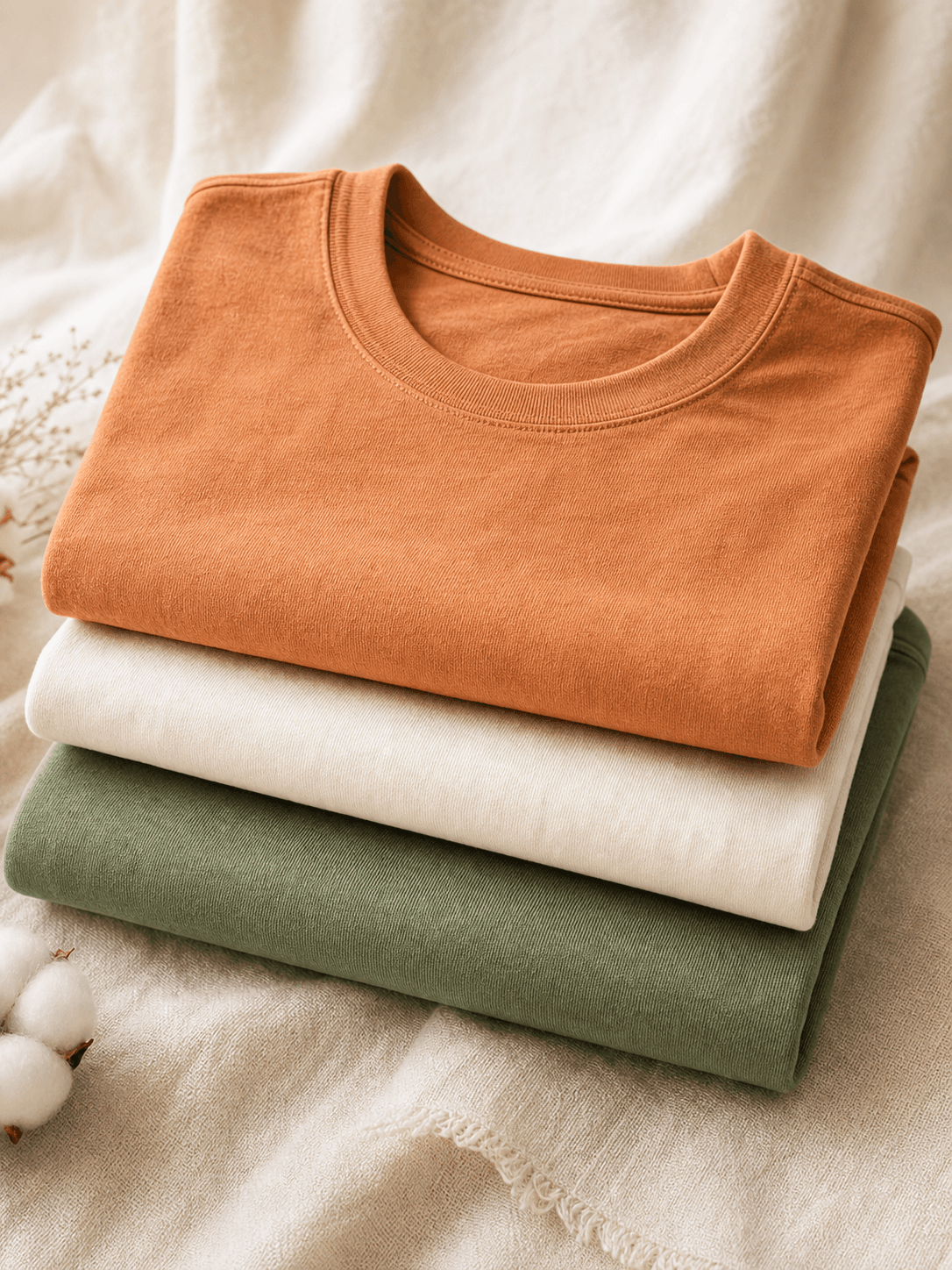 Certified Organic Crew Tee