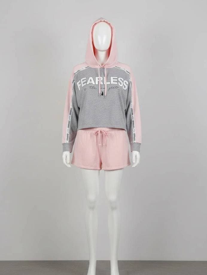 Terry Hoodie & Short Set