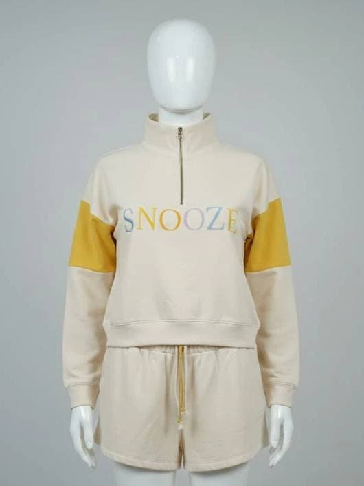 Embroided Fleece Tee