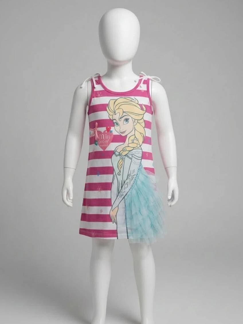 Mesh Graphic Tank Tee